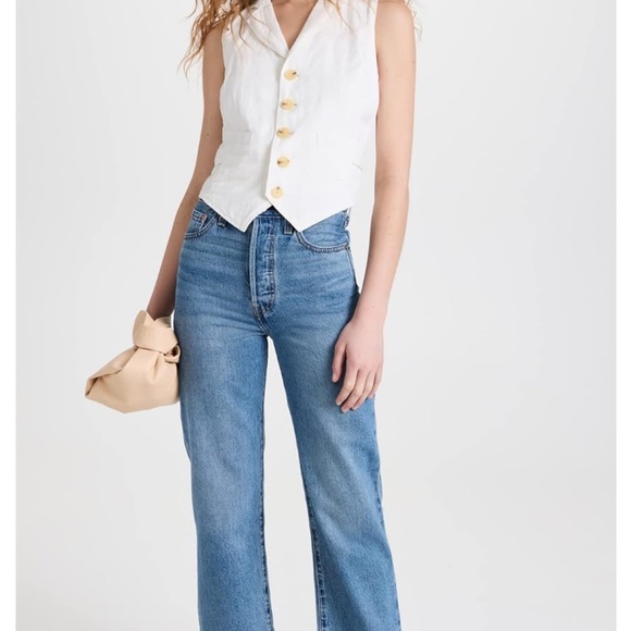 Levi's Denim - Levi ribcage straight